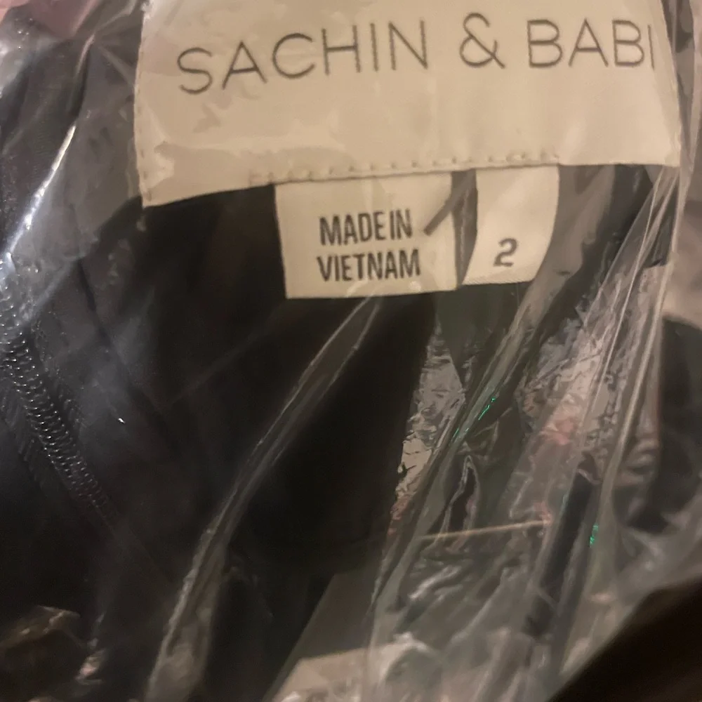 NWT In dust bag Sachin and‎ Babi Black Jessica Maxi Dress, size 8 - Picture 5 of 5